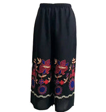 Load image into Gallery viewer, Women&#39;s Casual Floral Print Yoga  Wide-leg loose ankle Pants
