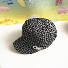 Load image into Gallery viewer, Women&#39;s visor plaid cotton hats for spring &amp; summer
