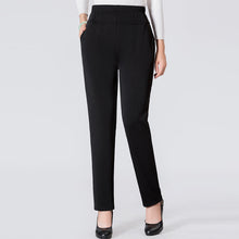 Load image into Gallery viewer, Casual Velvet  Trousers , Women winter Pants, Plus Size warm pants
