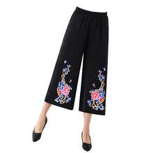 Load image into Gallery viewer, Women&#39;s Casual Floral Print Yoga  Wide-leg loose ankle Pants
