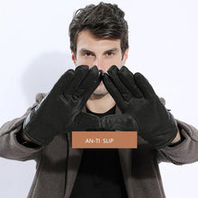 Load image into Gallery viewer, Men&#39;s Winter Gloves  Anti Slip Warm Fleece  Lining Touch Screen Glove
