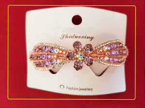 Colorful hairpin, Bling Bling hairpin, Rhinestones clip,