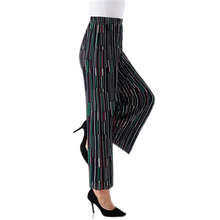 Load image into Gallery viewer, Women&#39;s summer Striped wide-leg ankle pants
