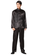 Load image into Gallery viewer, Tang  Suits   Kung Fu Taiji Qi Gong Martial Arts Stand collar long sleeve blouses and pants
