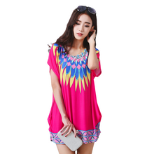 Load image into Gallery viewer, Women&#39;s Casual Short Sleeve Tunic Tops Loose Comfort Summer T-Shirt Blouse
