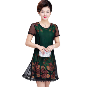 Lace dresses, Loose dresses, Stitching dresses,