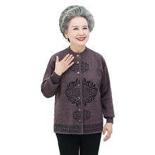 Load image into Gallery viewer, Women&#39;s Turtleneck  oriental style cardigan  casual Sweater
