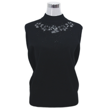 Load image into Gallery viewer, Women&#39;s lightweight long sleeve mock-neck sweaters, knitted  Pullover with hollow-carved design
