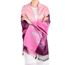 Load image into Gallery viewer, Cotton printed  lightweight floral pattern Pashmina/Shawl/Wrap/Stole
