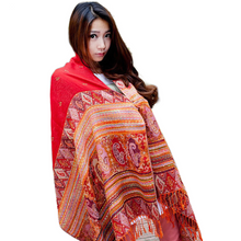 Load image into Gallery viewer, Women winter thickening Scarves, big shawl, little bee pattern Shawl
