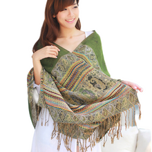 Load image into Gallery viewer, Women winter thickening Scarves, big shawl, little bee pattern Shawl
