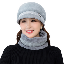 Load image into Gallery viewer, Winter knitting bucket  hats fuzzy fleece warm casual fisherman&#39;s cap
