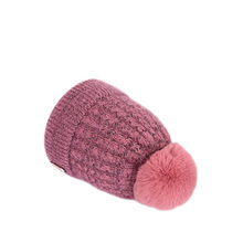 Charger l&#39;image dans la galerie, Chapeaux chauds en polaire pour seau d&#39;hiver pour femmes, gros bonnets souples en tricot torsadé 
