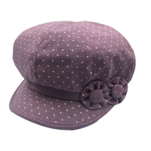 Load image into Gallery viewer, Women&#39;s visor Floral Hats Adjustable Causal caps in cotton
