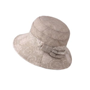 Women's  Sun Hats Cotton Bucket Wide Brim caps Beach Vacation Travel Accessories