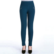 Load image into Gallery viewer, Woman Winter Warm legging,  Casual Velvet Ladies Trousers, Women  elastic pants
