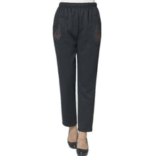 Load image into Gallery viewer, Casual Velvet  Trousers , Women winter Pants, Elastic  waist warm pants
