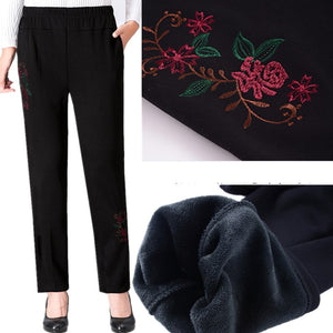 Casual Velvet  Trousers , Women winter Pants, Plus Size warm pants