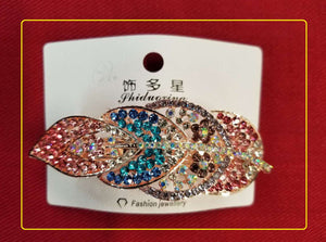 Rhinestone hairpin, shiny hair clip,