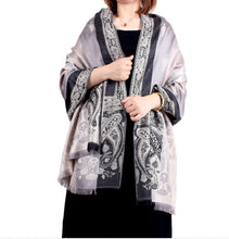 Load image into Gallery viewer, Women‘s silky  Paisley pattern Pashmina Scarves Shawl/Wrap/Stole
