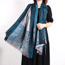 Load image into Gallery viewer, Women‘s silky  Paisley pattern Pashmina Scarves Shawl/Wrap/Stole
