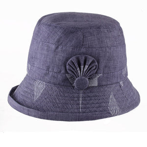 Women's  Sun Hats Cotton Bucket Wide Brim caps Beach Vacation Travel Accessories