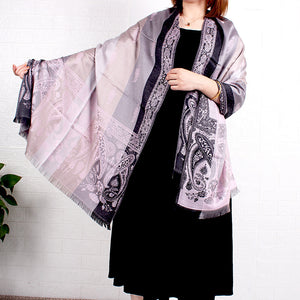 Women‘s silky  Paisley pattern Pashmina Scarves Shawl/Wrap/Stole