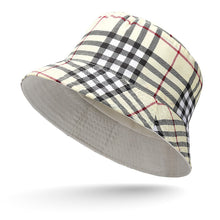 Load image into Gallery viewer, Two-side  Sun Hats Cotton Bucket Wide Brim caps Beach Vacation Travel Accessories
