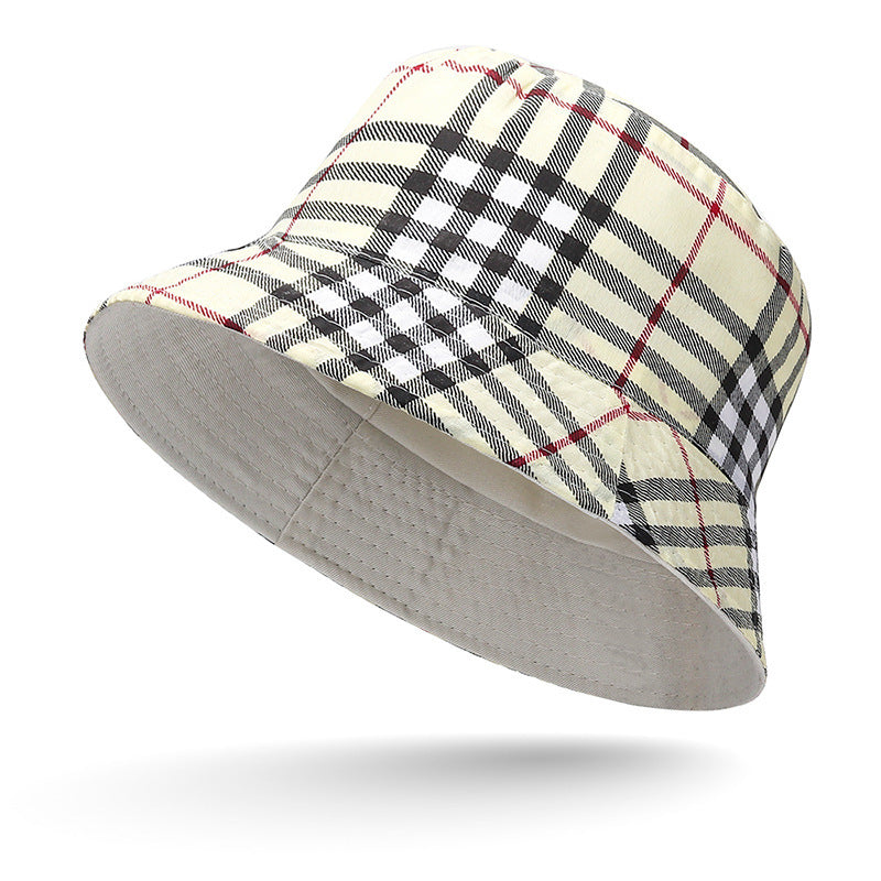 Two-side  Sun Hats Cotton Bucket Wide Brim caps Beach Vacation Travel Accessories