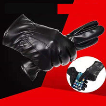 Load image into Gallery viewer, Unisex Elegant Warm  Touch Screen  faux  leather(PU) Gloves
