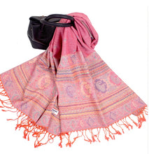 Load image into Gallery viewer, Women winter thickening Scarves, big shawl, little bee pattern Shawl
