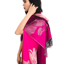 Load image into Gallery viewer, Cotton printed  lightweight floral pattern Pashmina/Shawl/Wrap/Stole
