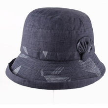 Load image into Gallery viewer, Women&#39;s  Sun Hats Cotton Bucket Wide Brim caps Beach Vacation Travel Accessories
