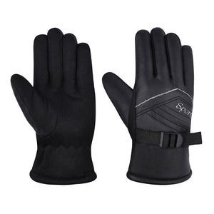 Unisex Winter Gloves  Anti Slip Warm Fleece  Lining Touch Screen Glove