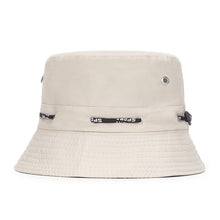 Load image into Gallery viewer, Unisex Sun Hats Flat Top Breathable Bucket Bordered  cotton adjustable Caps
