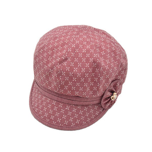 Women's visor Floral Hats Adjustable Causal caps in cotton