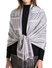 Load image into Gallery viewer, Women&#39;s Cashmere Feel Winter Scarf 2 Tone Large Pashmina Shawls and Wraps
