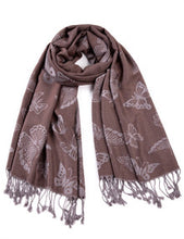 Load image into Gallery viewer, Women&#39;s Cashmere Feel Winter Scarf 2 Tone Large Pashmina Shawls and Wraps
