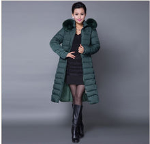 Load image into Gallery viewer, Long Winter Coat， Warm Winter coats, Fashion long Coats
