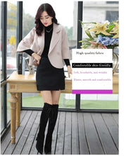 Load image into Gallery viewer, woolen Coats,  New style  woolen short coat, Korean fashion slim short woolen suit
