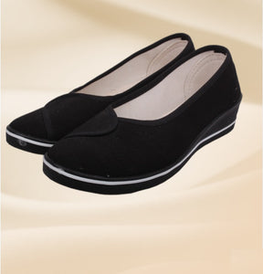 Nurse shoes, wedge heel women's shoes, dual-purpose shoes for work and leisure, internally increased tendon