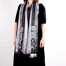 Load image into Gallery viewer, Women‘s silky  Paisley pattern Pashmina Scarves Shawl/Wrap/Stole
