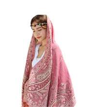 Load image into Gallery viewer, Winter warm double layer big paisley pattern scarves  wraps/ shawl
