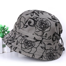 Load image into Gallery viewer, Print Cotton Packable Summer Travel Bucket Beach Sun Hat
