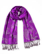 Load image into Gallery viewer, Women&#39;s Cashmere Feel Winter Scarf 2 Tone Large Pashmina Shawls and Wraps
