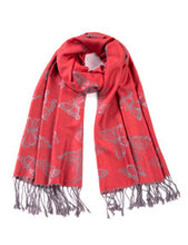 Load image into Gallery viewer, Women&#39;s Cashmere Feel Winter Scarf 2 Tone Large Pashmina Shawls and Wraps
