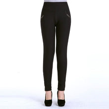 Load image into Gallery viewer, Woman Winter Warm legging,  Casual Velvet Ladies Trousers, Women  elastic pants
